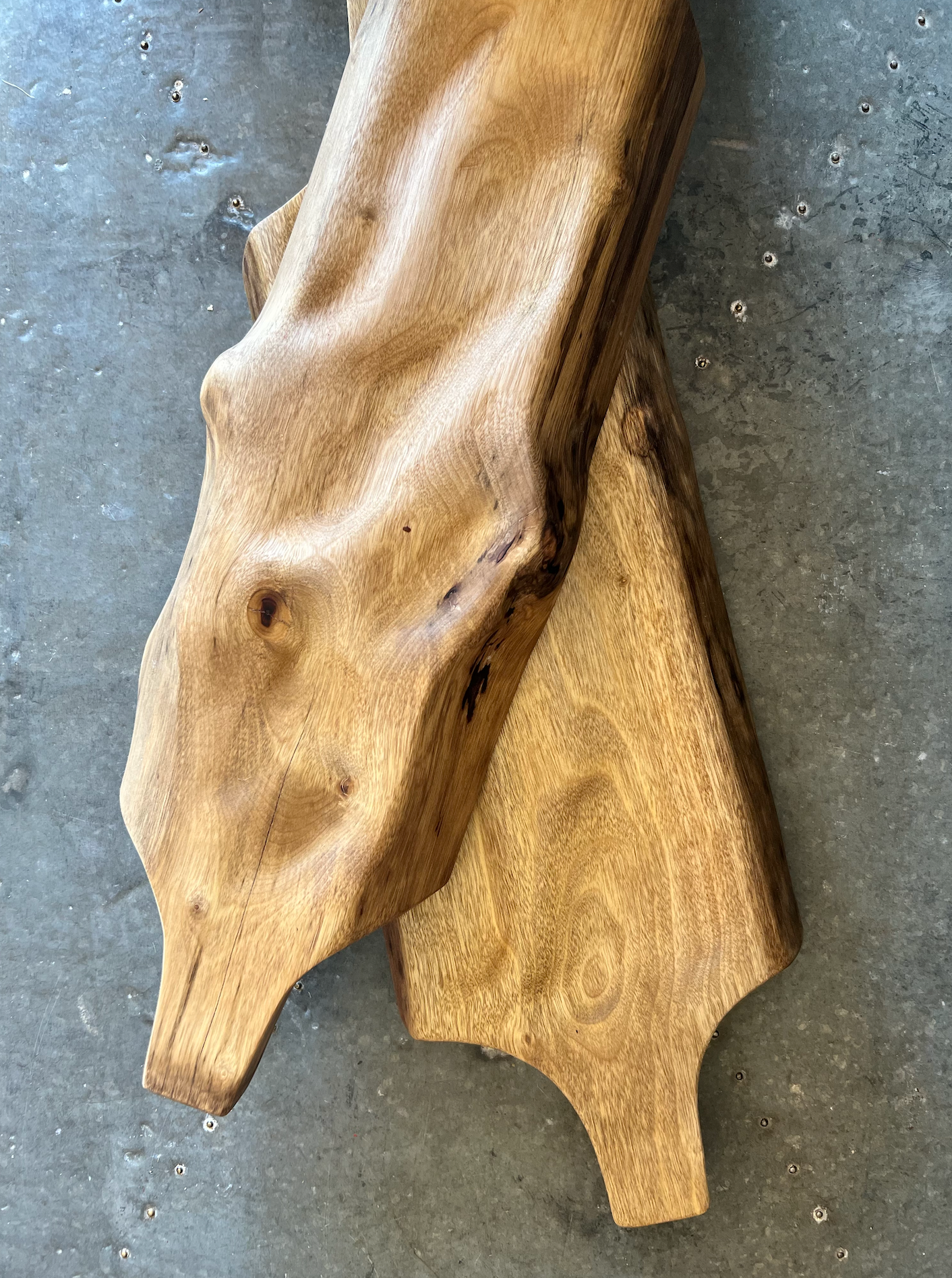Sculpted Double Handle Serving Board*